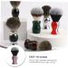 Angoily Soft Beard Shave Brush Set - Must-Have Grooming Gifts for Men | Premium Soap Bowl Neck Duster & Beard Brush - Perfect for Father's Day - Buy Online on GoSupps.com