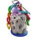 Bird Calcium Teeth Grinding Chew Toy for Parrots, Parakeets, Cockatiels, Conures, Gerbils, Rats, Mice, Guinea Pigs, Chinchillas - Random Color - Buy Online on GoSupps.com