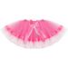 FYMNSI Baby Girl 1st Birthday Outfit Set - Flower Romper, Tutu Skirt, Crown Headband in Pink - Buy Online on GoSupps.com