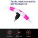Coolzon LED Light Neck Band Dog Collar - Waterproof & Adjustable - 3 Modes Super Bright for Small to Large Dogs & Cats - Pink - Buy Online on GoSupps.com