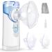 Inhalation devices for adult fuels inhalation devices children noisy -free mesh nebulizer inhaler Set USB re -loaded with mouthpiece and masks blue