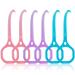 TIESOME Aligner Removal Tool  6Pcs Invisible Tooth Removal Aligner Tool Kits Chewies and Removal Aligner Tooth Hook Oral Corrector Retainer for Invisible Braces Tooth Oral Care (Transparent Rhombus)