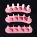 3pcs Nail Practice Stand with 100 Nail Tips | Dismountable Acrylic Nail Training Holder (Pink) - Perfect for Nail Painting & Design - Buy Online on GoSupps.com