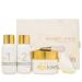 Olga Lorencin Red Carpet Facial in a Box 3 Step Face Peel Neutralizer Polishing Mask Skin Care w/ Lactic Acid Probiotics Antioxidants Mineral Complex for Gentle Exfoliating Deep Hydration