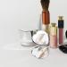 FRCOLOR Foldable Mini Heart Shaped Makeup Mirror Portable Metal Romantic Dual Sided Vanity Mirror Compact Travel Mirror Makeup Tools for Women Girls Silver - Buy Online on GoSupps.com