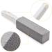 2 Pack Pumice Stone Toilet Cleaner Set - Remove Hard Water Stains & Rings with Ergonomic Short Handle - Ideal for Toilets, Pools, Bathrooms & Sinks - Buy Online on GoSupps.com