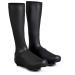 GripGrab AquaShield High Cut Professional Road Bike Rain Protection Overshoes Zipperless Long Aero Cycling Overshoes L (42/43) Black