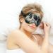 Death Skull Sleep Mask Eye Cover - Adjustable Strap, Blocks Light for Night Travel - Men Women Blindfold for Sleeping - Buy Online on GoSupps.com