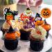 cupcake topper for halloween party (pumpkins) - Buy Online on GoSupps.com