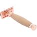 Uxsiya Eco-Friendly Manual Shaver for Men - Rose Gold | Perfect for Salon Use - Buy Online on GoSupps.com