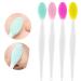 Acne Needle Silicone Nose Clean Brush Exfoliating Pore Beauty Facial Brush Skin Care Tool Massager Remove Acne Blackheads Deep Clean (Color : Peach) - Buy Online on GoSupps.com