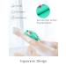 HEETA 2 Pack Silicone Body Scrubber and Hair Shampoo Brush - 2 in 1 Scalp Massager and Exfoliating Brush for Skin and Scalp Care - Silicone Loofah with Massage Nodes (Pink & Green) - Buy Online on GoSupps.com