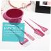 Beavorty 1 Set hairdressing tool Hair Coloring hair dye applicator tint color mixing bowl hair dye bowl hair tint brush Color Tint Hair Dye Cream Stirrer mixer household abs - Buy Online on GoSupps.com