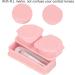 Shop Brrnoo Portable Dustproof Contact Lens Box Set - Pink Lens Container with Tweezers & Tool | International Shipping Available - Buy Online on GoSupps.com