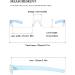 VEVESMUNDO Rimless Reading Glasses Set for Men & Women - 5 Piece Mini Visual Aid Without Frame 2.0x Magnification - Stylish & Lightweight Reading Glasses - Buy Online on GoSupps.com