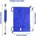 Positioning Bed Pad with Reinforced Handles and Thicken Shoulder Strap 4 Grips Detachable Shoulder Strap Slide Sheets for Moving & Lifting Patients(41.33" x 28.34") - Buy Online on GoSupps.com