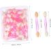 IWOWHERO 100pcs Double Ended Eyeshadow Brush Eyeshadow Foam Dual Ended Makeup Brush Plastic - Buy Online on GoSupps.com