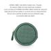 MOMIGO Leather Pacifier Case Bag - Holder with Clip for Diaper Bag Stroller - Green - Buy Online on GoSupps.com