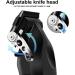 KEMEI Black Hair Clippers for Men Adjustable Blade Cordless Clipper Professional Barber Clippers USB Rechargeable Wireless Haircut Clippers km-2296 - Buy Online on GoSupps.com