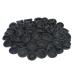 G2PLUS Black Finger Cots 200 PCS Latex Anti-Static Finger Covers Finger Tip Rubber Protect Keeping Dressing Dry and Clean 200 PCS Black