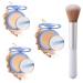 Polvo Compacto Perfecci n Matte Gagk Matte Perfection Pressed Powder Matte Setting Powder Compact Face Finishing Powder Makeup Long Lasting Waterproof Powder Foundation Lightweight(01-03#)