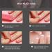 Tseenyi Long Coffin Press On Nails - Black & Green Shiny Full Cover Acrylic Fake Nails for Women & Girls | 24 Pcs Fashion Artificial Nails - Buy Online on GoSupps.com