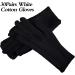 60 PC Soft Stretchy Working Gloves | Reusable Black Mittens | Large Size Costume Gloves - Buy Online on GoSupps.com