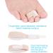12 Pack Fabric Hammer Toe Corrector - Reusable Toe Protectors for Hammertoe, Crooked, Bent Toes - Buy Online on GoSupps.com
