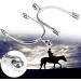 Horse Spurs 1 Pair Stainless Steel Equestrian Spurs Smooth Roller Ball Spurs- You Boots Western Spurs for Riding Bumper Supplies West Cowboy for Horse Training Equestrian(1 pair women horse spurs) - Buy Online on GoSupps.com