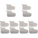 FOMIYES 6 Pairs Wax Therapy Warm Foot Cover Parrafin Paraffin Bath Hands Wax Booties Wax Socks Pedicure Foot Cover Block Paraffin Heated Wax Warmer Hand Foot Liners and Bag Parafain Plush
