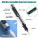 USB Rechargeable Engraving Pen | Mini Electric Engraver with 35 Bits | Cordless Rotary Tool for Jewelry, Glass, Metal, Wood, and More - Buy Online on GoSupps.com