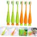 Ipetboom 6-Pack Cartoon Children's Manual Toothbrushes | Travel-Friendly Kids' Brushes with Detergent - Perfect for International Shipping - Buy Online on GoSupps.com