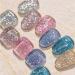 Diamond Jelly Gel Nail Polish Semi Permanent Holographic Sequins Soak Off UV Gel DIY Nail Varnishes - (Color: 9) - Buy Online on GoSupps.com