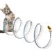 Indoor Cat Tube Toys Cat Tunnels Tube Cat Toys Portable Interactive Pet Adventure Tunnel Toy Interactive Cat Springs Toys for Cats Dogs Small Pets Rabbits Geteawily blue-green - Buy Online on GoSupps.com