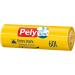 Buy Pely Pull Tape Garbage Bags - Extra Strong Climate-Neutralized Yellow (4 x 10 pcs) - Ideal for 60L Residual Waste Disposal | International Shipping - Buy Online on GoSupps.com