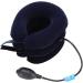 Safwel collar breathable naked unit device traction support bandage to relieve chronic neck pain & amp Orientation of the spine Average Blu