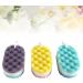 Healifty Bath Sponge Set - 3PCS Exfoliating Peeling Scrubber for Smooth Skin | International Shipping - Buy Online on GoSupps.com