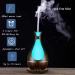 Aromatherapy Diffuser 400ml - Wood Grain Essential Oil Diffuser with Timer & Auto Shut-Off | Humidifier for Large Rooms & Baby Bedrooms | 7 Color Lights - Buy Online on GoSupps.com