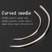 120 Pcs Curved Leather Sewing Needles for Repairing, Weaving, Knitting & Crafts - Buy Online on GoSupps.com