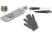 Filleting set foldable filleting board with stainless steel fish scaler filleting knife + filleting glove + knife sharpener