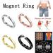 Buy Ausfa Anti-Snoring Ring - 2PC Acupressure Ring for Men & Women | Lymph Drainage & Weight Loss | Golden Snoring Relief - Buy Online on GoSupps.com
