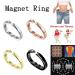 Buy Lymphatic Drainage Magnet Ring | Anti-Snoring & Detox Slimming Rings for Men & Women - Adjustable Weight Loss Solution - Buy Online on GoSupps.com