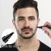 Beard Pen 2Pcs - Waterproof & Sweatproof Men's Beard Pencil Filler for Shaping & Enhancing - Define & Sharpen Hair, Beard, Mustache & Eyebrows (Black) - Buy Online on GoSupps.com