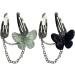 JSGHGDF Hair Clip Bobbys Clip y2kBobby y2kHairpin Butterflys Hair Clip Barrettes y2kHair Clip Y2KHair Black butterfly - Buy Online on GoSupps.com