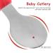 Toyandona 2pcs Baby Spoon Fork Set with Silicone Carrot Handle - Infant Training Cutlery - Red Feeding Set for Kids - Buy Online on GoSupps.com