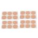 Felt Corn Pads Pain Relief 24pcs Flexible Skin Color Felt Callus Cushions for Heel