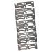Beavorty 8 Pcs Eyebrow Ruler Eyebrow Shaping Template Fake Eyebrow Shaping Stencil Labeling Eyebrow Trimming