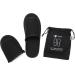 Portable Travel Foldable Slippers Open Toe Hotel Spa Slippers Cotton Non-Disposable Guests Slippers Business Trip Flight Slippers with Pouch Indoor House Shoes Anti-Skid Footwear Fit Men and Women 6.5 UK Black - Buy Online on GoSupps.com
