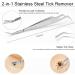 ILamourCar Tick Remover Tools for Dogs 4pcs Tick Removal Tool Set Painlessly Tick Remover for Dogs Cats Horses and Humans Pets - Buy Online on GoSupps.com