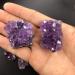 for Natural Amethyst Cluster Quartz Crystal Specimen Stones Gift Rough Ore Geography Teaching Crystal Cluster (Color : X-Large) - Buy Online on GoSupps.com